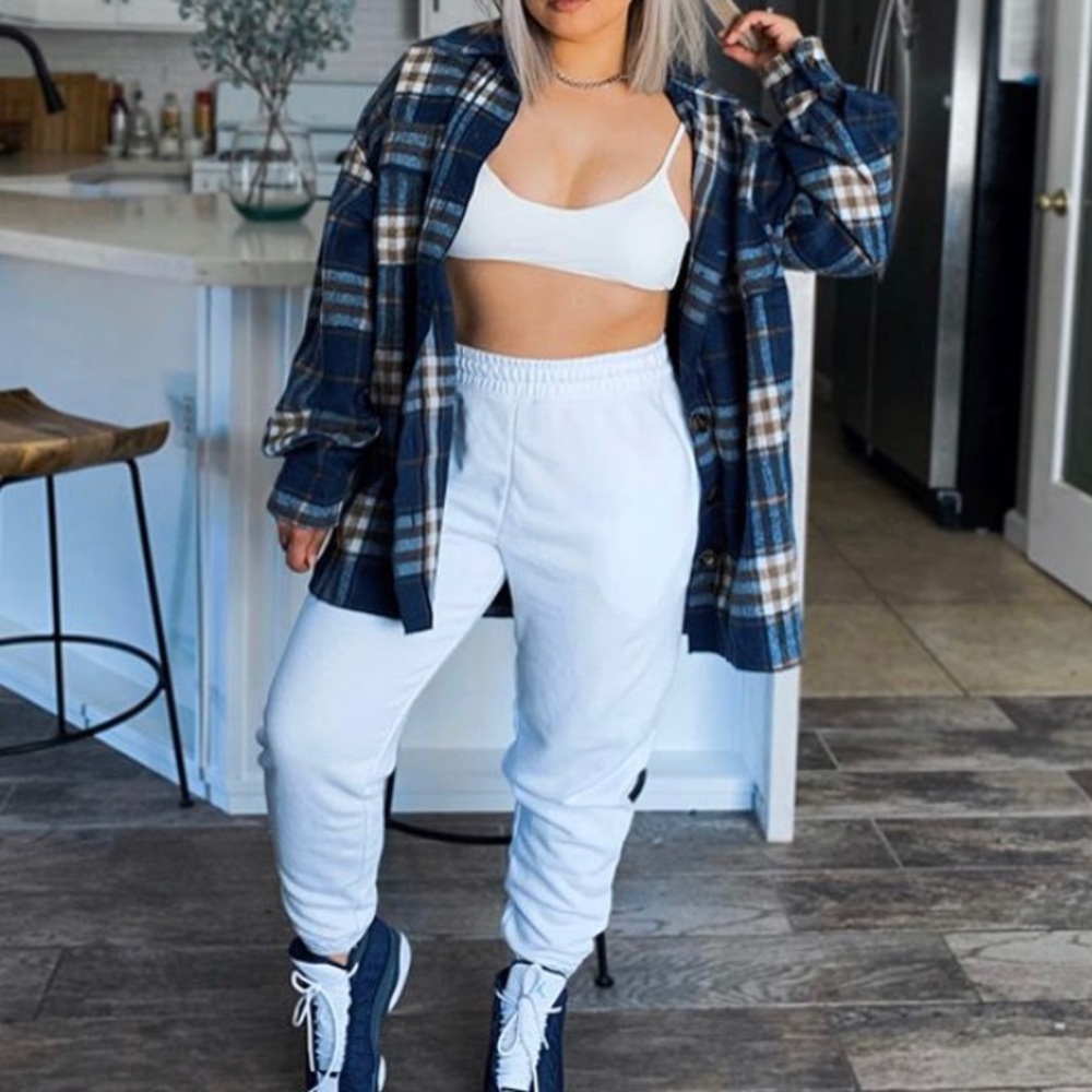 Blue flannel shirt/jacket